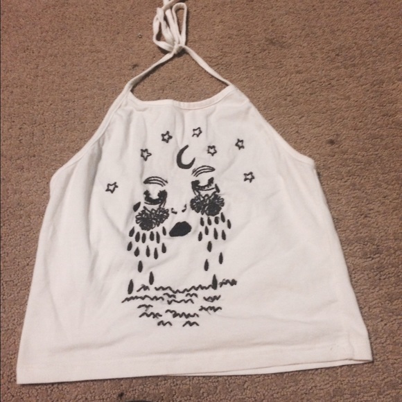 crying eyes halter