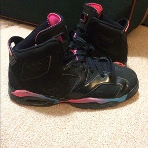 Flash Marine Blue Retro Air Jordan's 6's