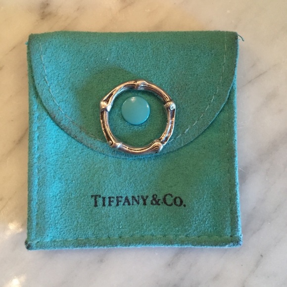 Tiffany & Co. Jewelry - Tiffany & Co sterling silver bamboo ring