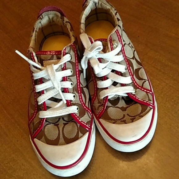 Coach Shoes - Coach preloved sneakers