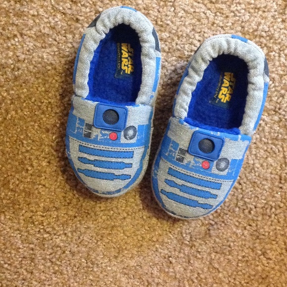 Star Wars R2D2, stride rite, slippers