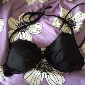 Victoria's Secret size 34D swimsuit top black