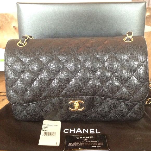 ✨✨NOT FOR SALE✨✨ CHANEL caviar flap bag - Picture 1 of 4