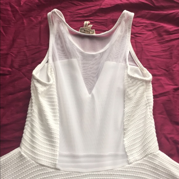 White Sheer Top Dress - Picture 4 of 4