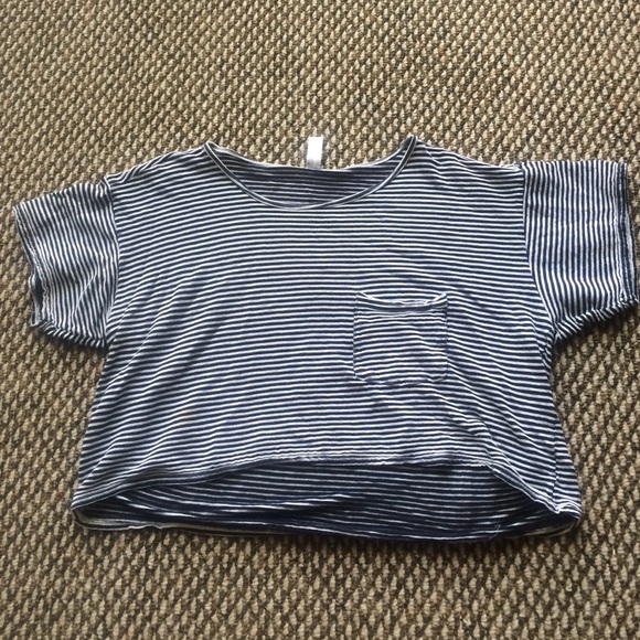American Apparel crop tee