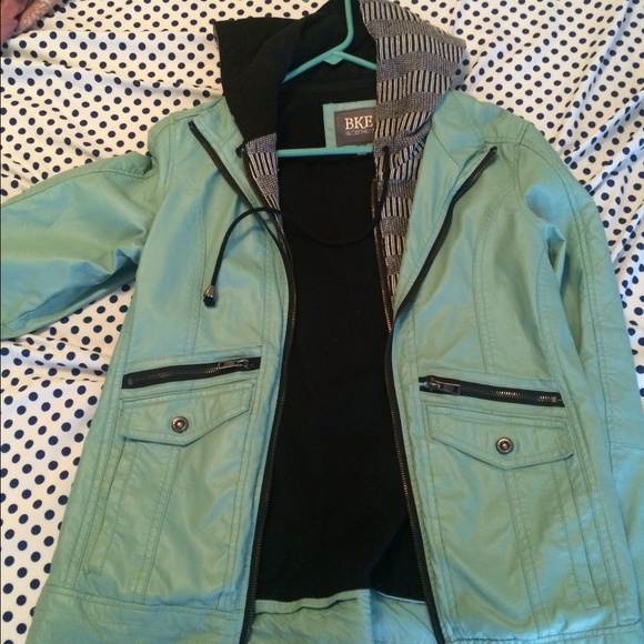Faux Leather Jacket from Buckle