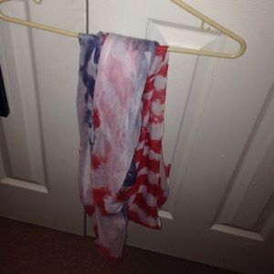 American flag scarf