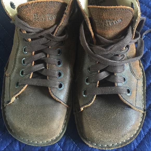 Doc Marten Distressed Leather Boots - Picture 1 of 4