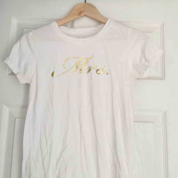 "Mrs" crew neck tee
