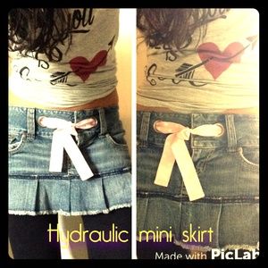 Super cute denim skirt