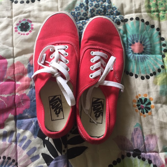 Vans Shoes - Authentic Red Vans