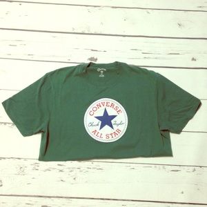Green converse t-shirt