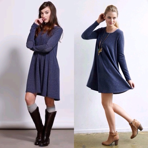 Priddy by Puella elbow patch swing dress