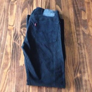 Men's black levi's