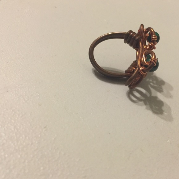 Handmade copper ring - Picture 3 of 3