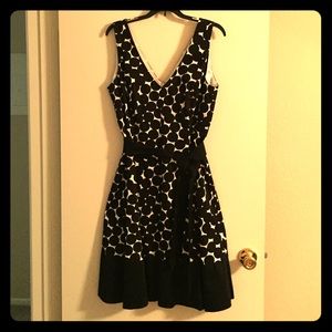 Black and white dress