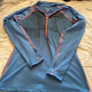 Nike pro sky blue pullover M