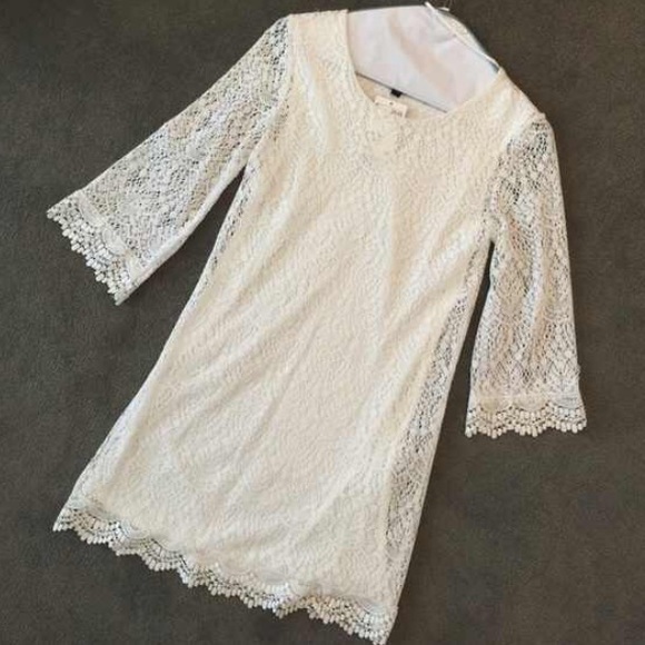 H&M while lace dress - Picture 1 of 2