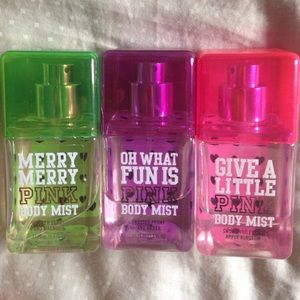 VS Pink Body Mist Trio