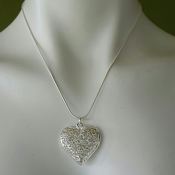 Jewelry - NWOT Heart Necklace