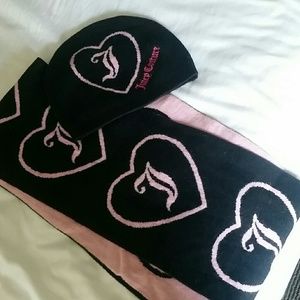 Juicy couture Scarf and hat