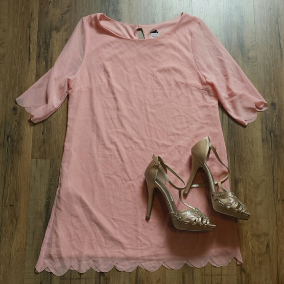 Scalloped Dress