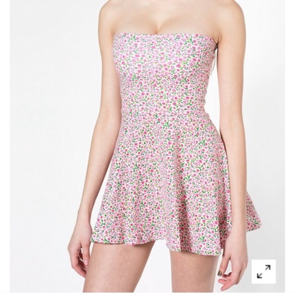 Strapless Skater Dress