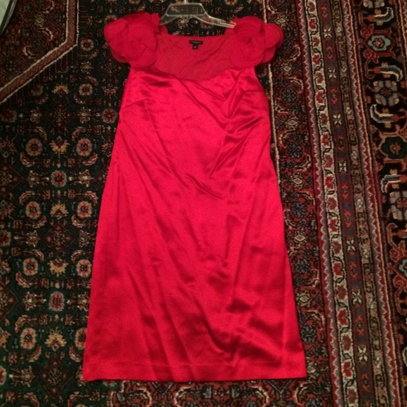 Red Ann Taylor Dress