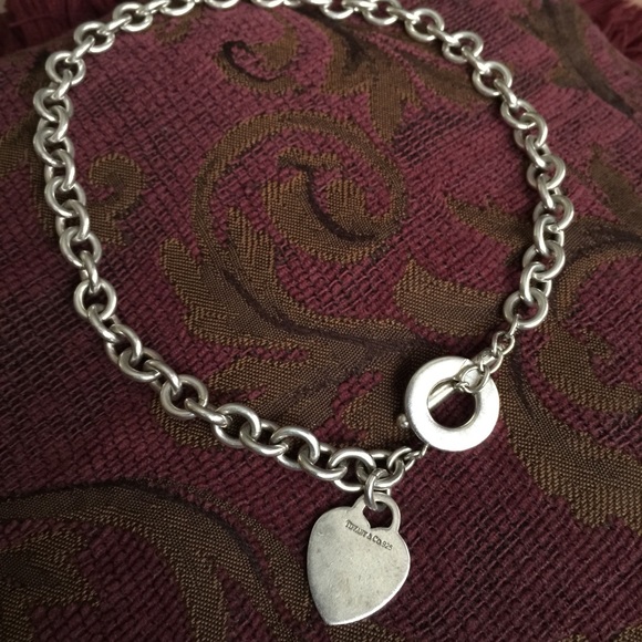 Tiffany and co heart necklace