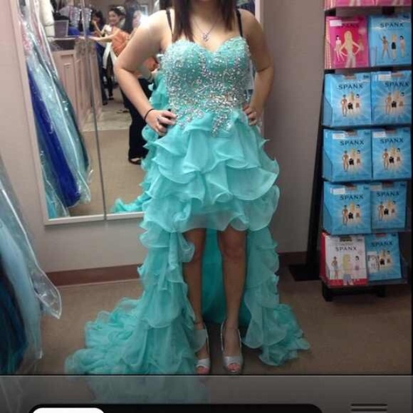 Authentic Sherri Hill Hi/lo Prom Dress - Picture 1 of 4