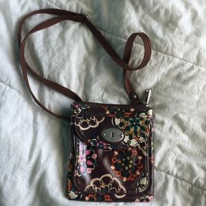 Fossil Floral Purse