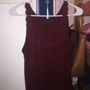 Lace Crimson Tank!!!