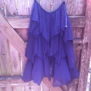Reserved for Bree Free People Purple flowy top.