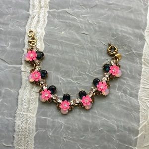 J.Crew neon floral bracelet! SO CUTE!