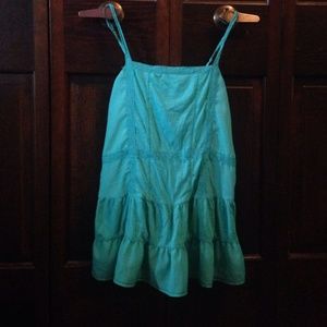 Turquoise fancy tank