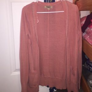 Long Sweater!!! Pale Pink Peach