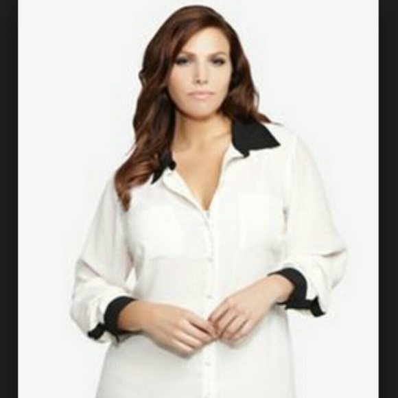 Colorblock Hi-Lo Soft Shirt