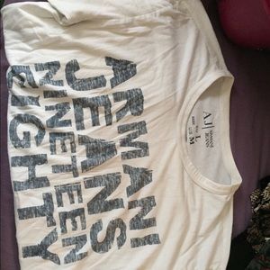 Armani jeans, EUC, t shirt, size M