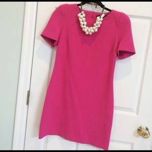 Zara Woman fuchsia hot pink shift dress - 👛 Small