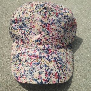 Forever 21 Paint Splattered Hat