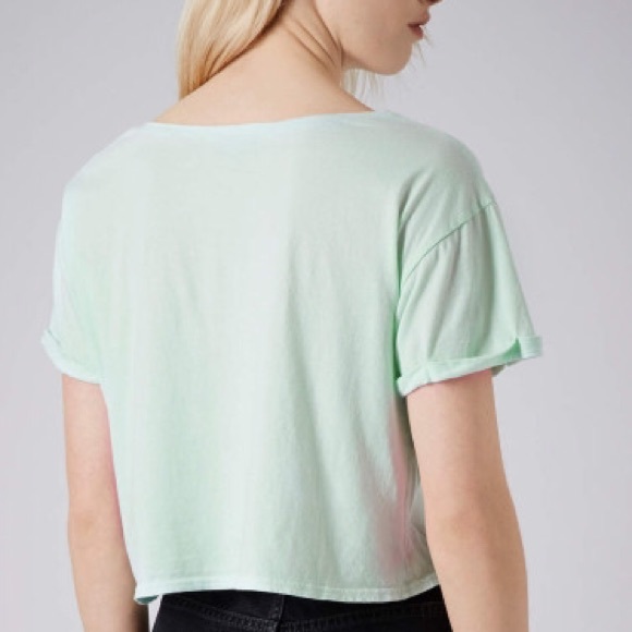 Topshop Teal Shirt