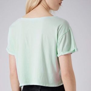 Topshop Teal Shirt