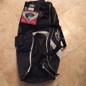 Baseball or softball bat bag