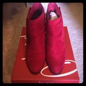 Scarlet Red Booties