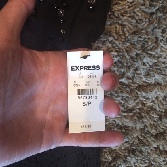 NWT Express sequined razorback - Picture 4 of 4