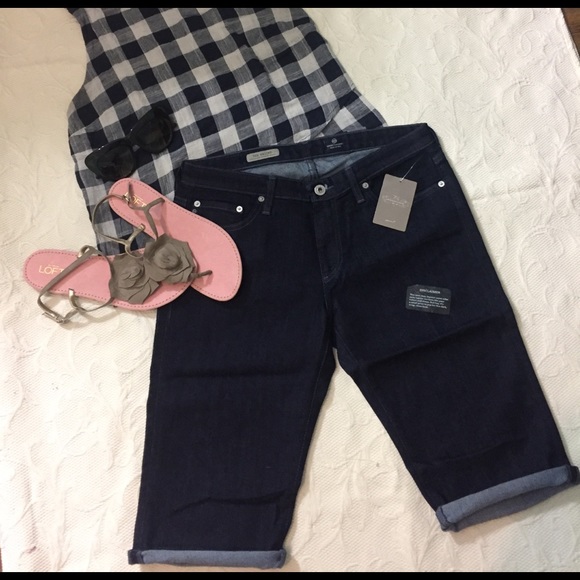 Anthropologie Denim - Adriano goldschmied "the malibu" Bermuda shorts