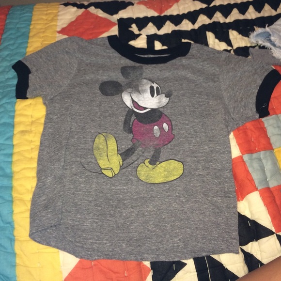 Semi-Crop Top Shirt - Picture 1 of 4