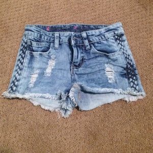 Jean shorts