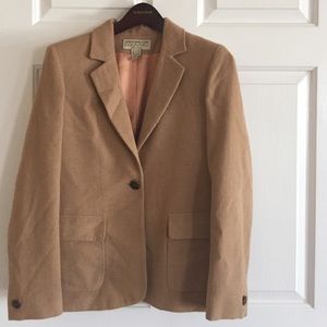 Fitted Tan Blazer