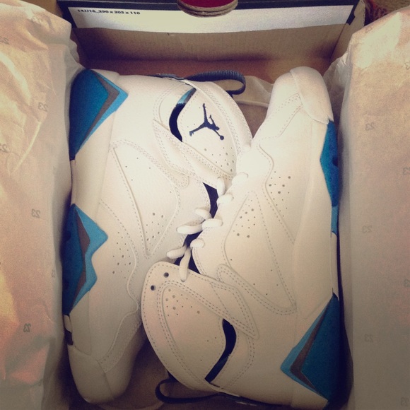 Retro jordan 7 French blue - Picture 1 of 2